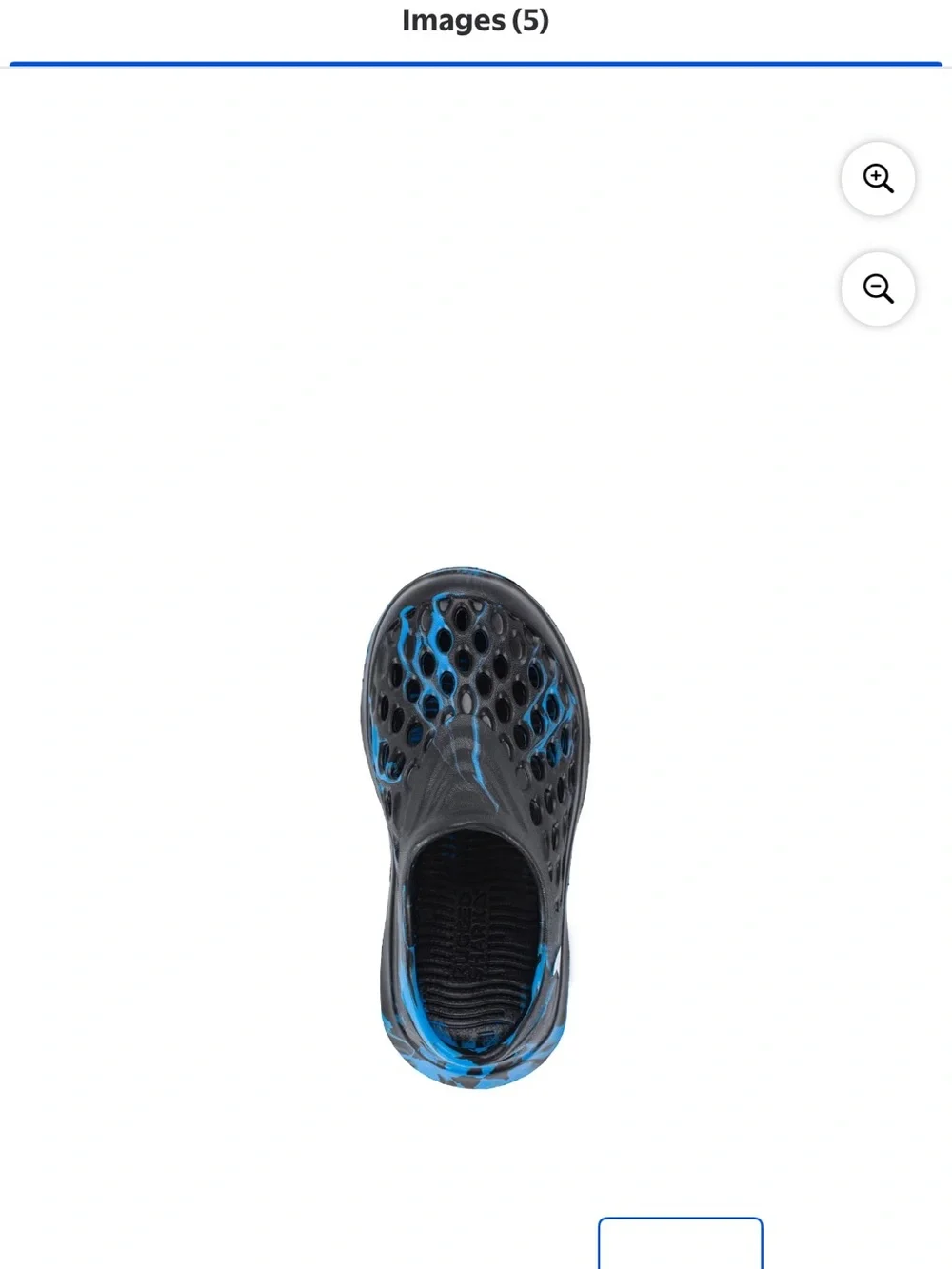 Rugged Shark toddler slip on water shoe